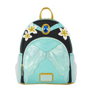 Princess Jasmine Cosplay Mini Backpack w/ Lamp Bag Charm