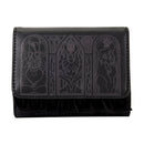 Disney Villains Black Faux Leather w/ Velvet Trim Wallet