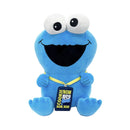Sesame Street Cookie Monster w/Badge Super Duper Plush