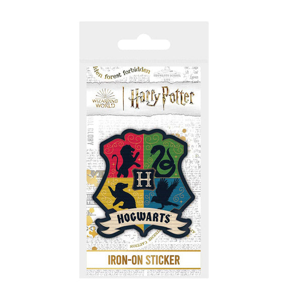 Harry Potter Hogwarts Crest Iron-On Patch