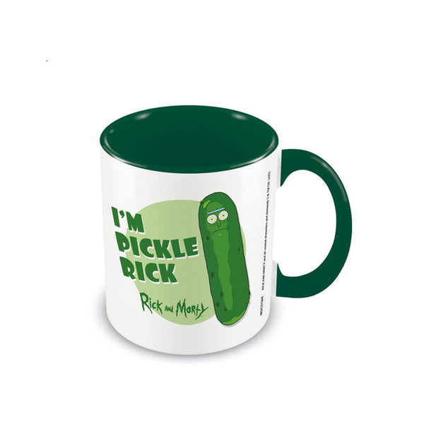 Rick and Morty Pickle Rick Coloured Mug