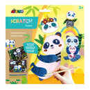 Avenir Animal Scratch Art Kit