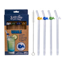 Eco to Go Glass Straw (Pack of 4)