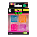 Smoosho's Super Mini Glow in Dark Squeeze Toy (Pack of 4)