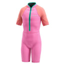 Kids' Neoprene Playsuit (Pink)