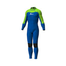 Maddog Boys' Superstretch Steamer 3/2mm (Blue/Lime)