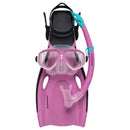 Dolphin Junior Silitex Mask, Snorkel & Fin Set (Pink)