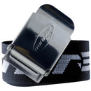 Stainless Steel-Buckle Weight Belt (Black)