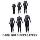 Ladies' Superstretch Steamer 3/2mm (Purple/Black)