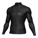 Heatshield Long Sleeve Front-Zip Rash Shirt (Black)