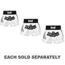 Morgan White V2 Tiger Muay Thai Shorts