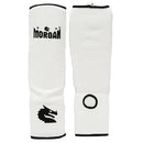 Morgan Elastic Shin and Instep Protectors (White)