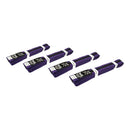 Yamasaki Coloured Martial Arts Belts w/ Black Stripe (Purple)