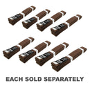 Yamasaki Deluxe Coloured Martial Arts Belts (Brown)