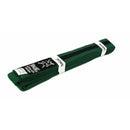 Yamasaki Coloured Martial Arts Belts w/ Black Stripe (Green)