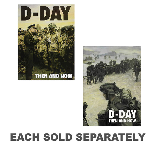 D-Day: Then and Now (Hardcover)