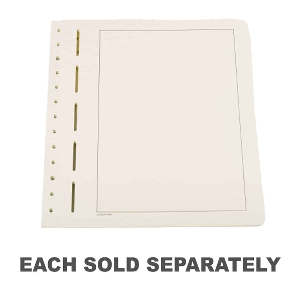 Blank Album Page w/ Country Inscription 12pk