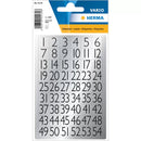 Herma Number Film Foil Sticker