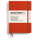 Leuchtturm Hardcover Squared Notebook A5 (Red)