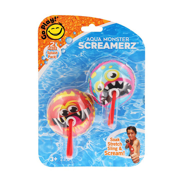 Aqua Monster Screamerz Soft Ball 2pcs