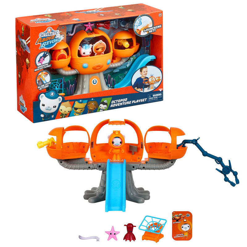 Octonauts octopod 2025 adventure playset