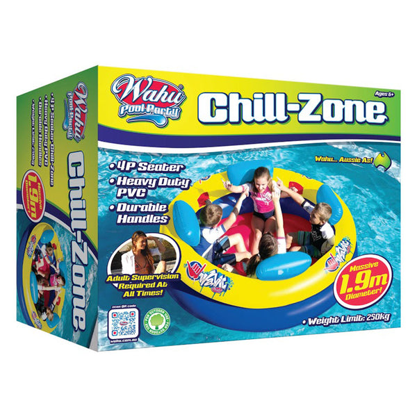 Wahu Chill Zone 4 Seater Inflatable Floater