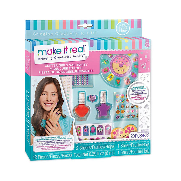 Make It Real Glitter Girls Nail Party