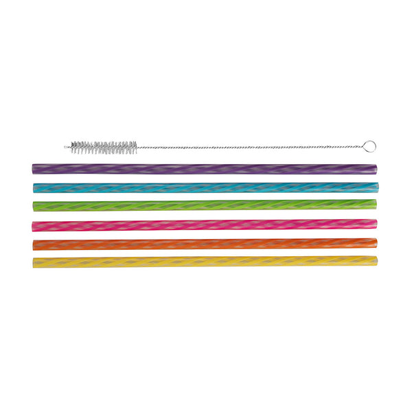 Avanti Rainbow Reusable Straw (Set of 24)