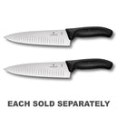 Extra Wide Fluted Blade Cook Carving Knife 20cm