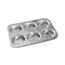 Nordic Ware Naturals 6-Cup Jumbo Muffin Pan (37.5x25.5x4cm)