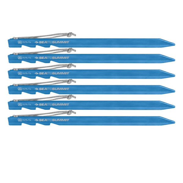 Ground Control Light Tent Pegs 6pk (Blue)