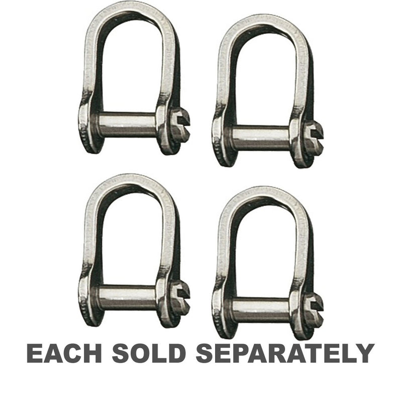 Slotted Screw D Shackle