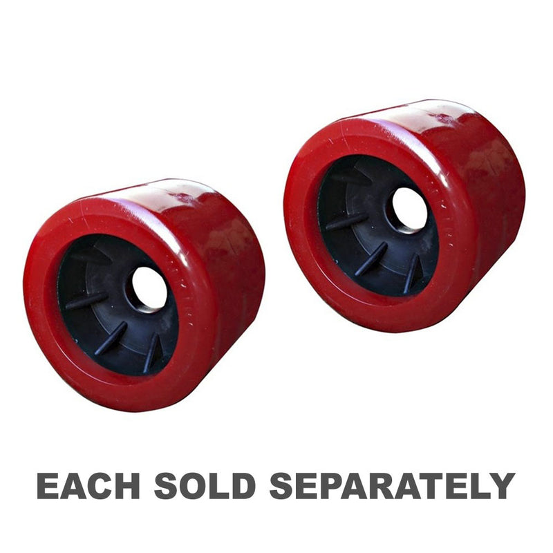 Red Wobble Roller (100x100mm)