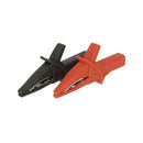 Cat III Rated Banana Alligator Clip Pair