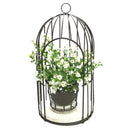 Birdcage with Flower Decor