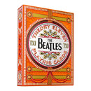 theory11 the Beatles Orange Playing Cards