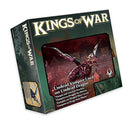 Kings of War Undead Vampire Lord on Undead Dragon Miniature