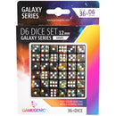 Gamegenic Galaxy Series D6 Dice Set 12mm (36pcs)
