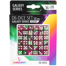 Gamegenic Galaxy Series D6 Dice Set 12mm (36pcs)