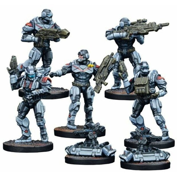 Firefight Enforcer Command Miniatures