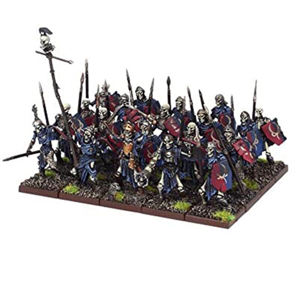Kings of War Undead Skeleton Regiment Miniature
