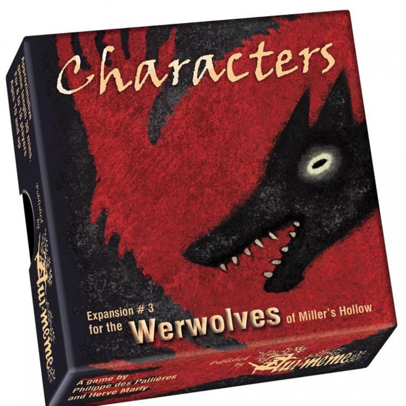 The Werewolves of Millers Hollow Characters Board Game