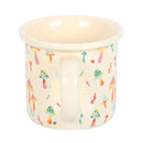 Funky Fungi Print Ceramic Mug