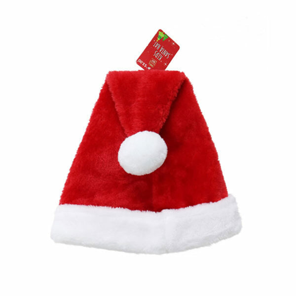 Plush Kids Christmas Hat