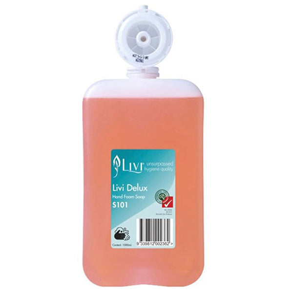 Livi Deluxe Perfumed Hand Foam Soap 1L