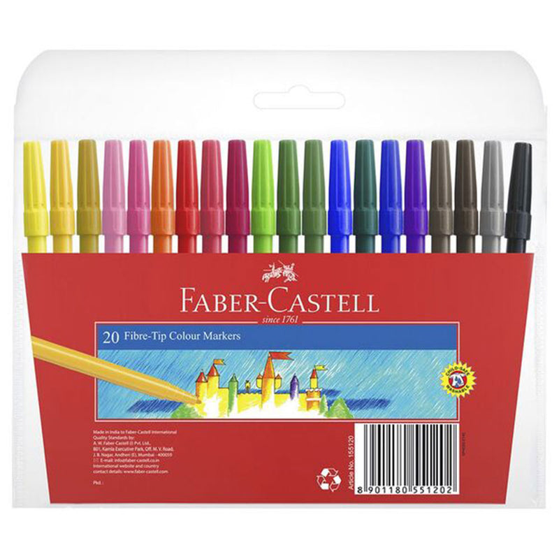 Faber-Castell Brush Calligraphy Markers Assorted (10pk)