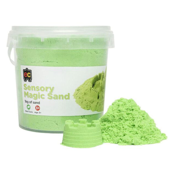 EC Magic Sensory Sand 1kg (Green)