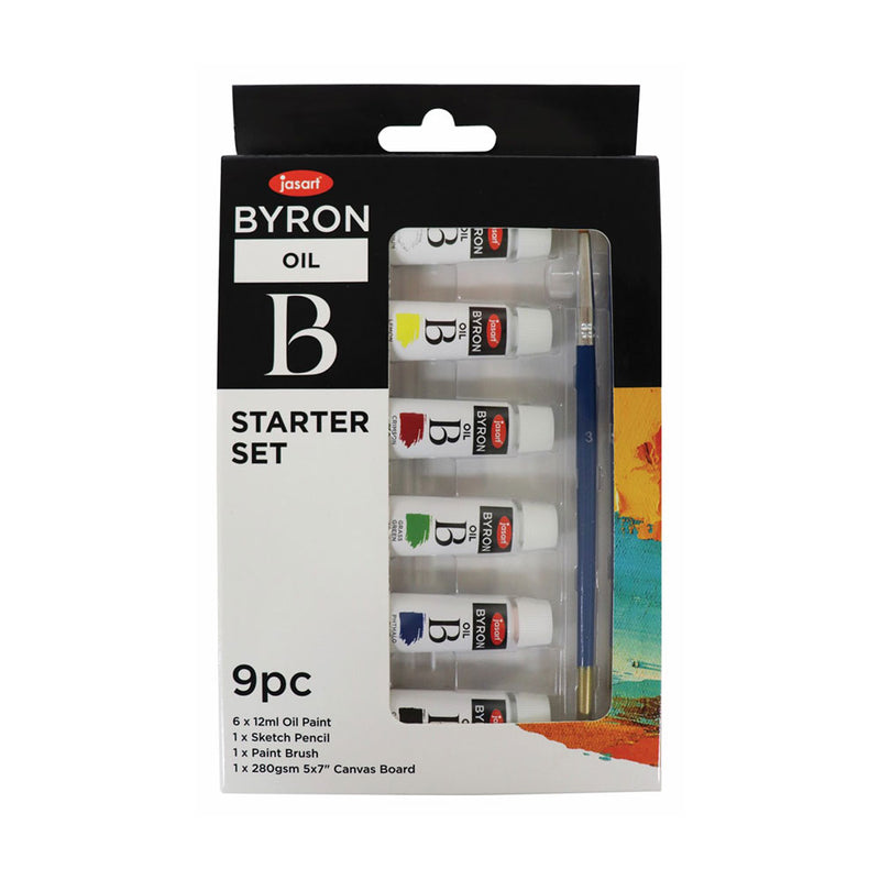 Jasart Byron Paint Starter Set (Pack of 9)
