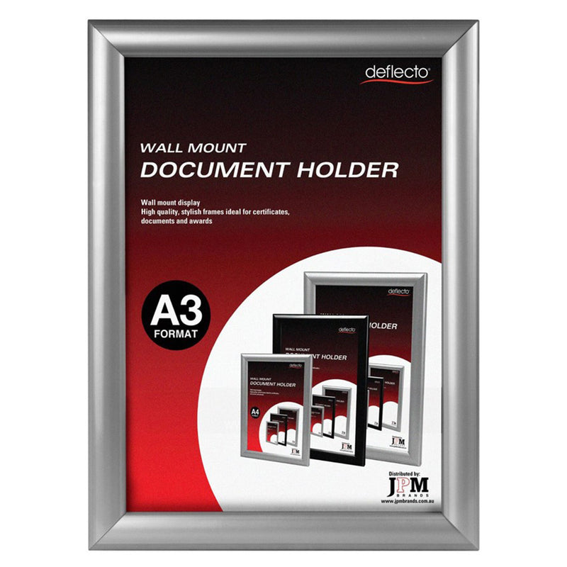 Deflecto Wall-Mounted Document Holder (Silver)