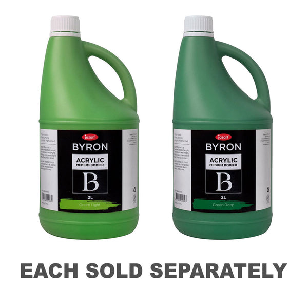 Jasart Byron Acrylic Paint 2L (Green)